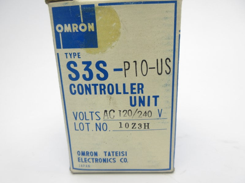 OMRON S3S-P10-US 120/240VAC NSMP