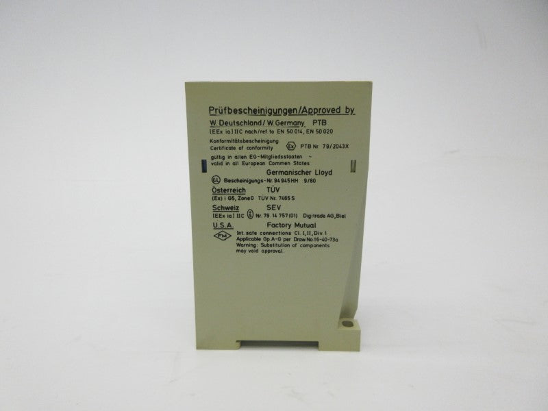 PEPPERL+FUCHS WE77/EX1 10687S 110VAC NSNP