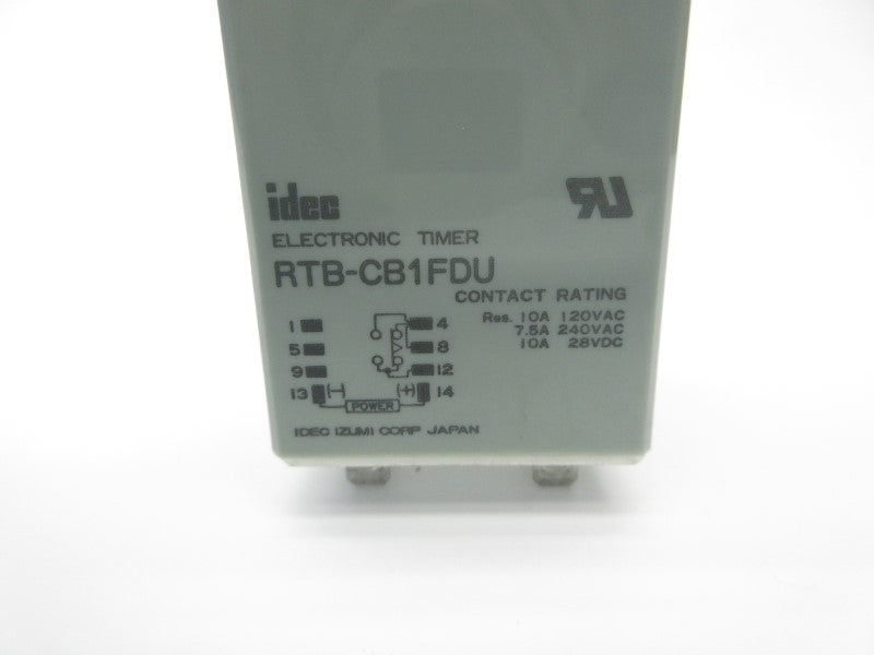 IDEC RTB-CB1FDU 240VAC 7.5A NSNP