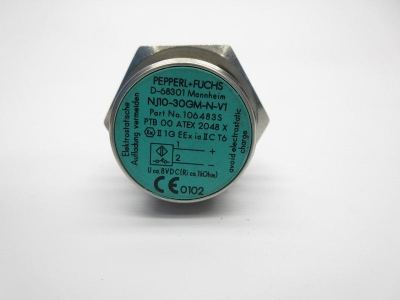 PEPPERL+FUCHS NJ10-30GM-N-V1 106483S 8VDC NSNP
