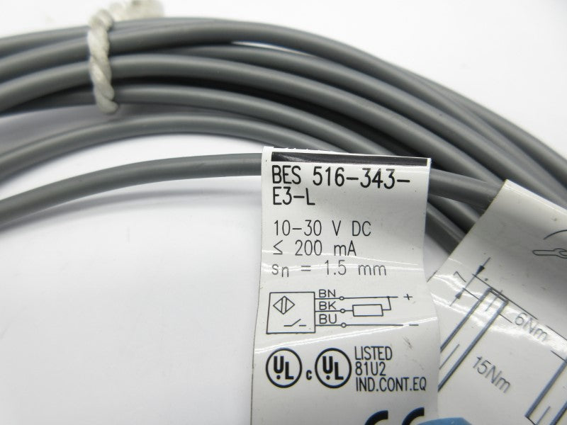 BALLUFF BES516-343-E3-L 10-30VDC NSNP