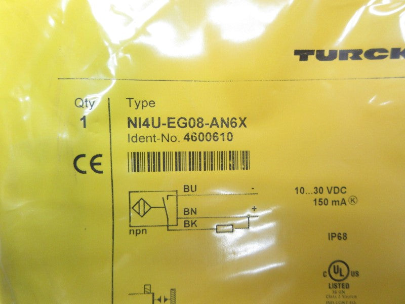 TURCK NI4U-EG08-AN6X 4600610 10-30VDC NSMP