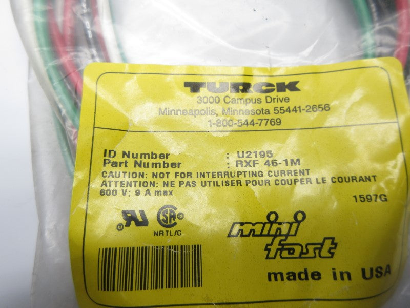 TURCK RXF46-1M U2195 600V 9A NSMP