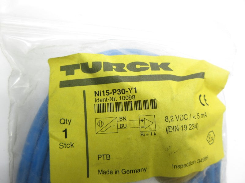 TURCK NI15-P30-Y1 10098 8.2VDC NSMP