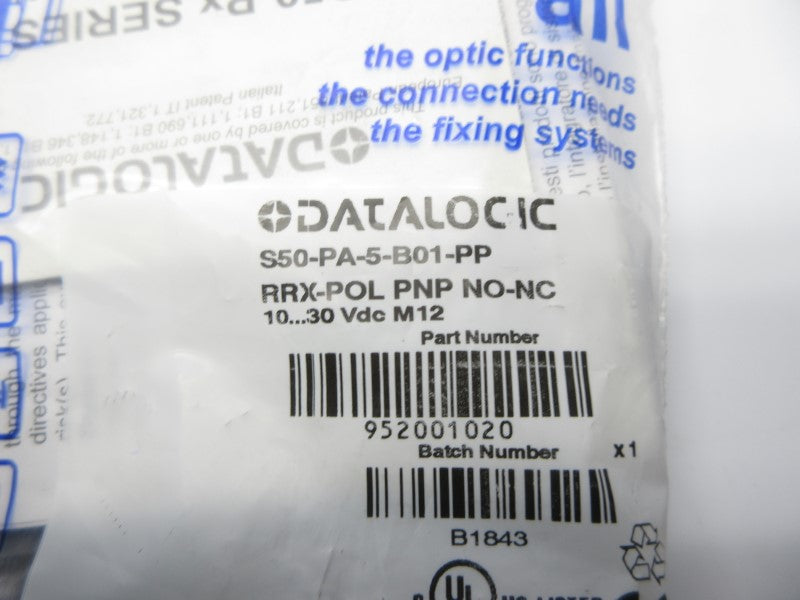 DATALOGIC S50-PA-5-B01-PP 10-30VDC NSMP