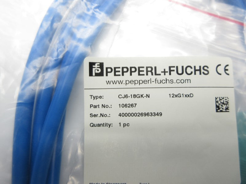 PEPPERL+FUCHS CJ6-18GK-N 106267 NSMP