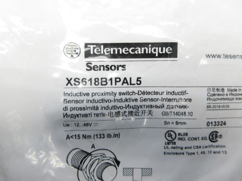 TELEMECANIQUE XS618B1PAL5 12-48V NSMP