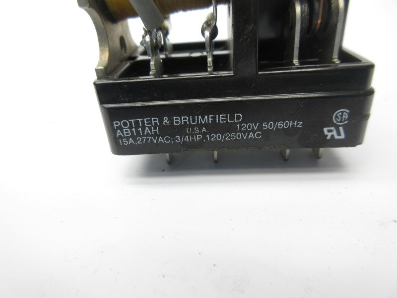 POTTER & BRUMFIELD AB11AH 120V 15A UNMP