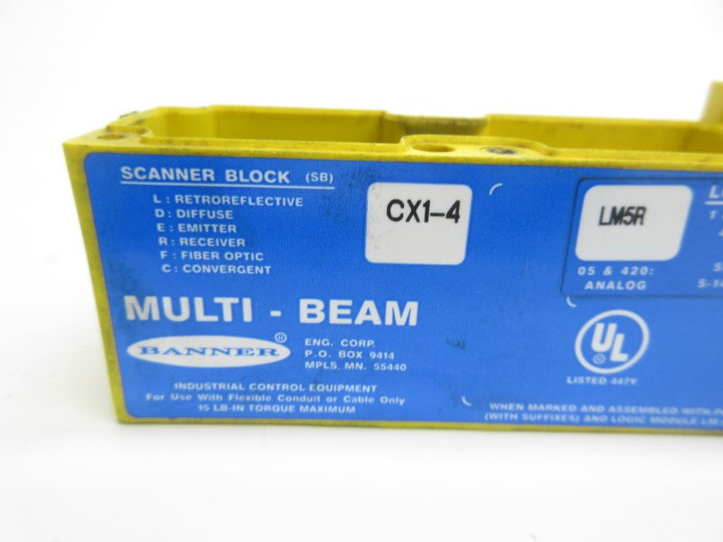 BANNER ENGINEERING SBCX1-4 (AS PICTURED) UNMP