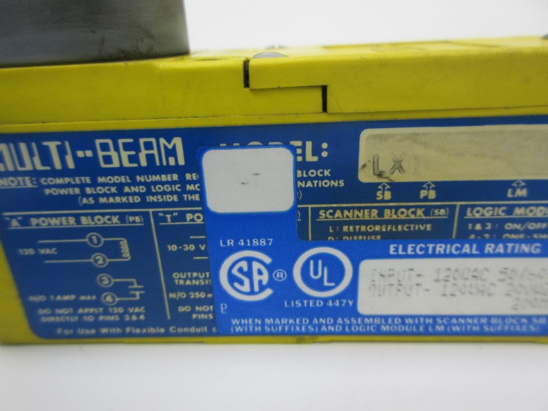 BANNER ENGINEERING LX1 UNMP