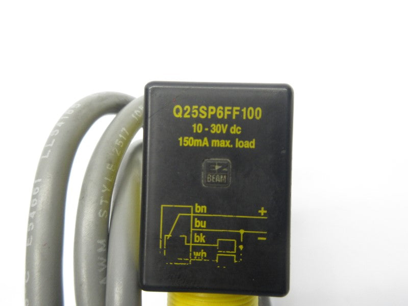 BANNER ENGINEERING Q25SP6FF100 10-30VDC UNMP