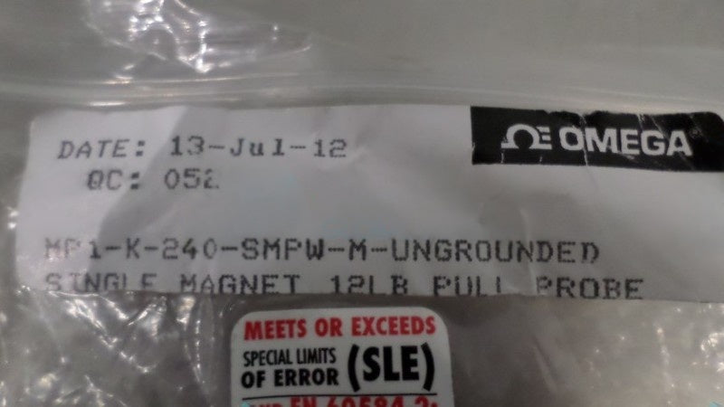 OMEGA MP1-K-240-SMPW-M UNDERSGROUND SINGLE MAGNET NSNP