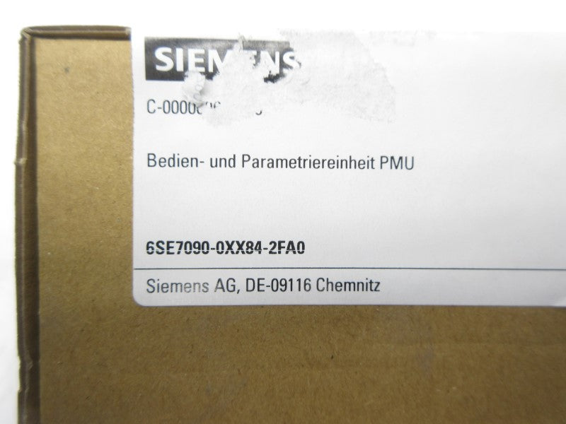 SIEMENS 6SE7090-0XX84-2FA0 NSMP
