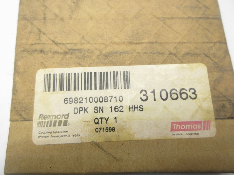 REXNORD 310663 DPKSN162HHS NSFS