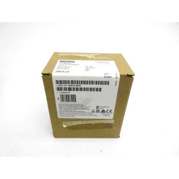 SIEMENS 6ES7211-0AA23-0XB0 24VDC NSFS