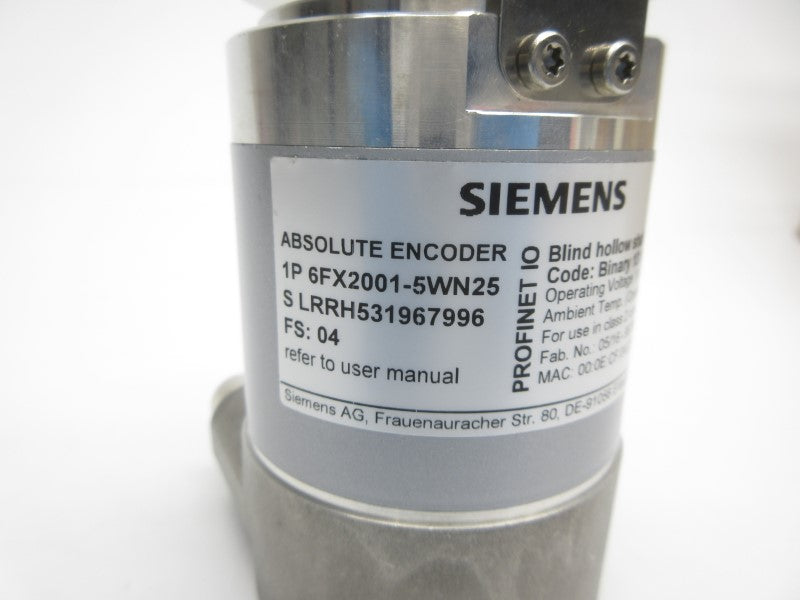 SIEMENS 6FX2001-5WN25 10-30VDC NSNP