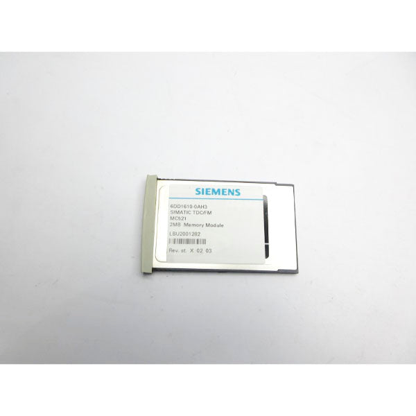 SIEMENS 6DD1610-0AH3 NSNP