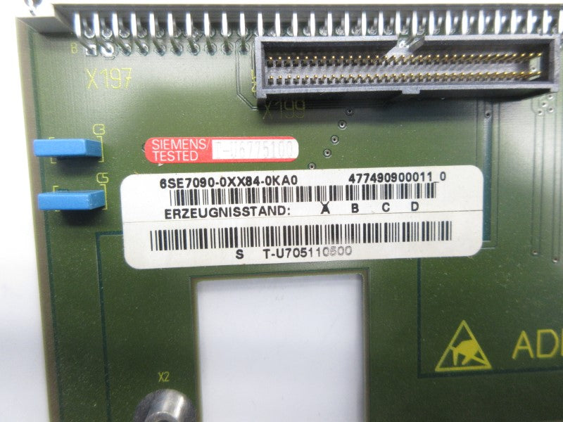 SIEMENS 6SE7090-0XX84-0KA0 NSNP