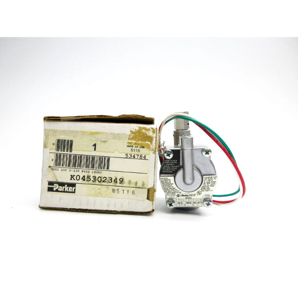PARKER K045302349 24VDC 0-130PSI NSMP