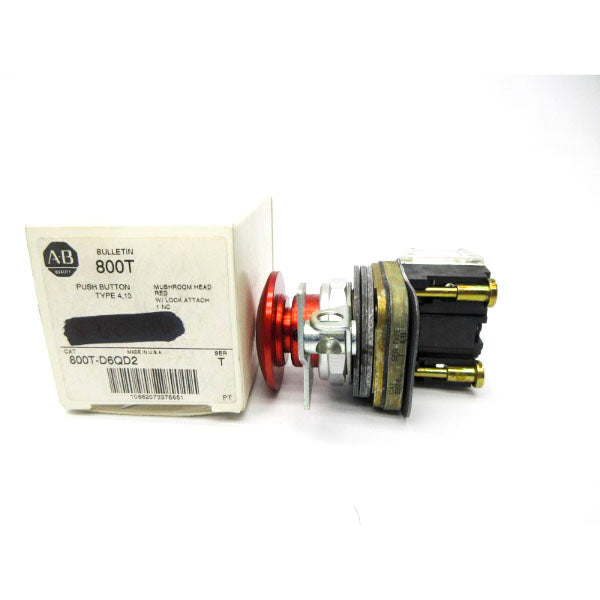 ALLEN BRADLEY 800T-D6QD2 SER. T (WH) NSMP