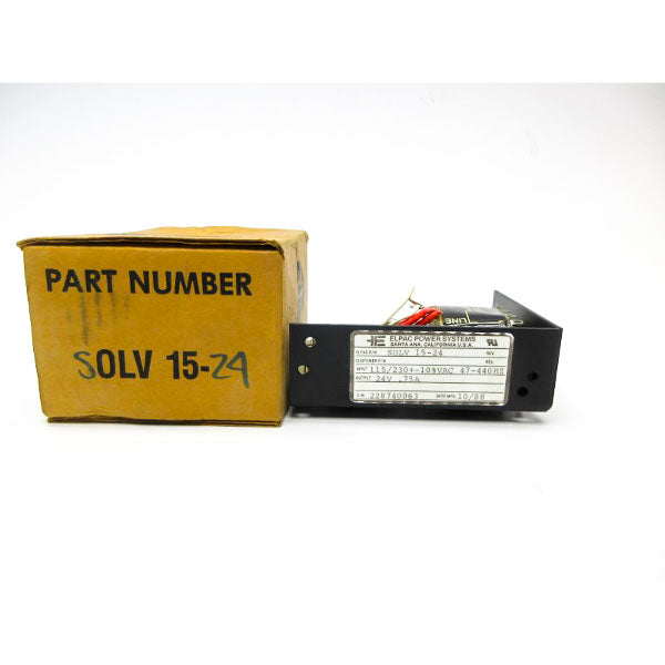 ELPAC SOLV15-24 115/230VAC NSMP