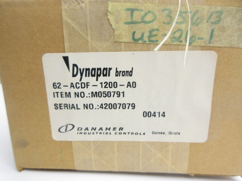 DYNAPAR M050791 62-ACDF-1200-A0 NSMP