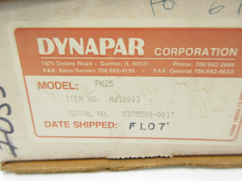 DYNAPAR PM25 7-70VAC NSMP
