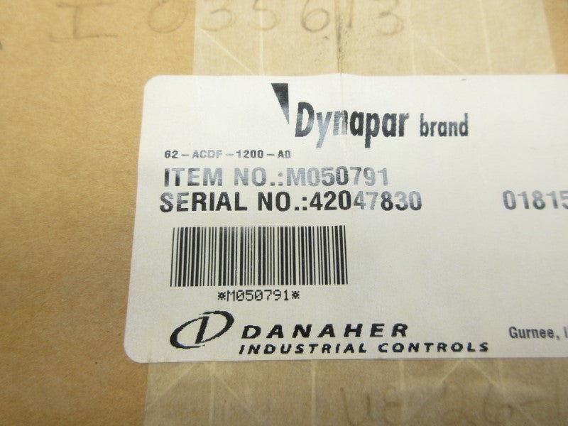 DYNAPAR M050791 62-ACDF-1200-A0 NSFS