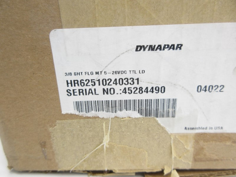 DYNAPAR HR62510240331 5-26VDC 3/8" NSMP