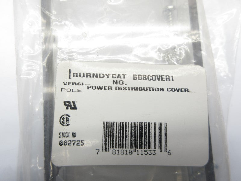 BURNDY BDBCOVER1 NSMP