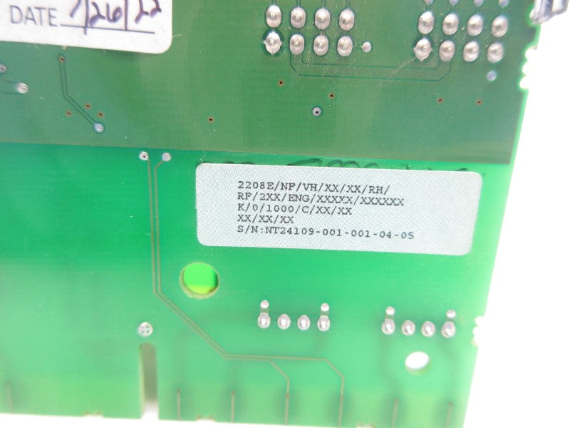 EUROTHERM 2208E-NF/VH/XX/XX/RH/RF/2XX/ENG/XXXXX/XXXXXX/K/0/10 (AS PICTURED) NSNP