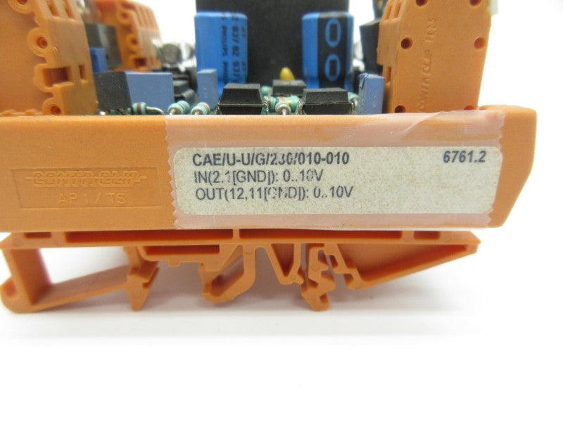 CONTA CLIP CAE/U-U/G/230/010-010 6761.2 0-10V NSNP
