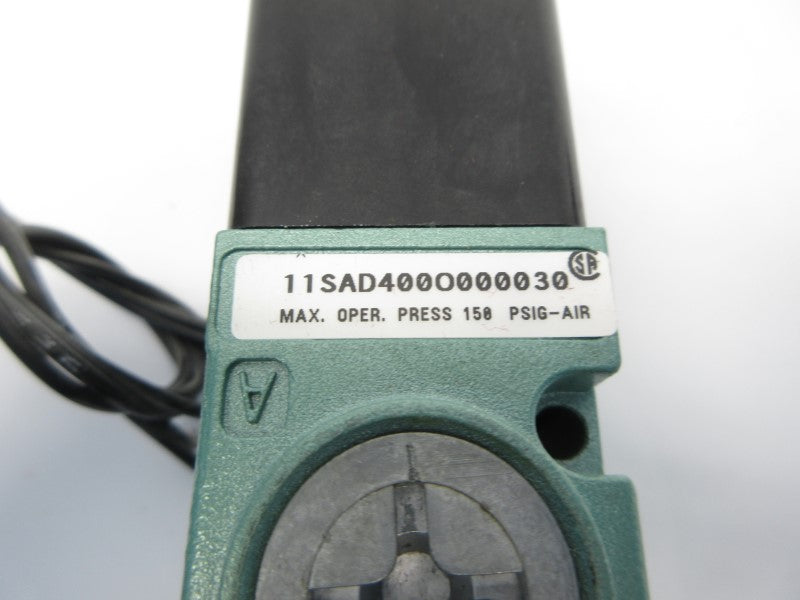 NUMATICS 11SAD400O000030 100-115/110-120V .15A 150PSI  NSNP