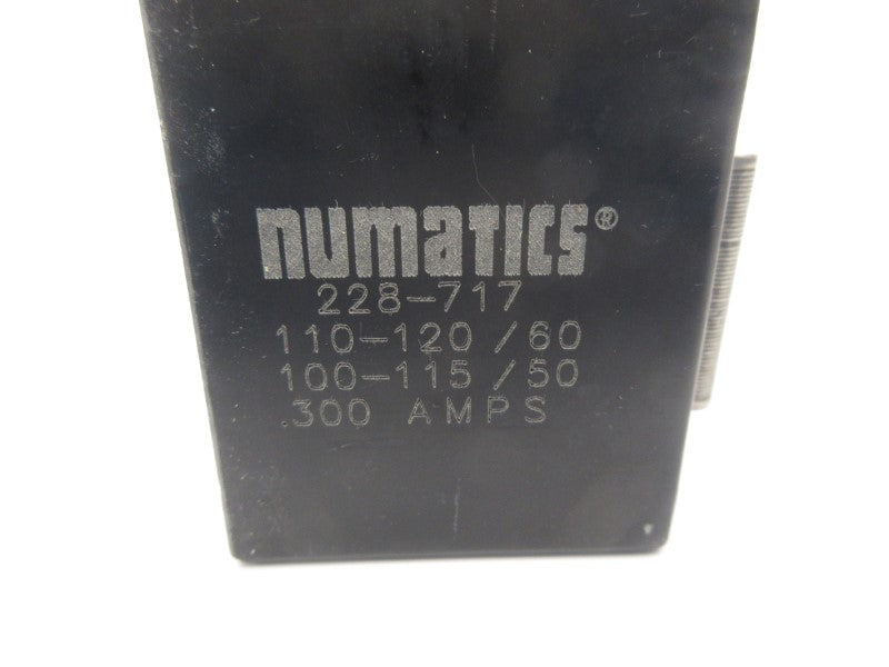NUMATICS 228-717 100-115/110-120V .300A NSNP
