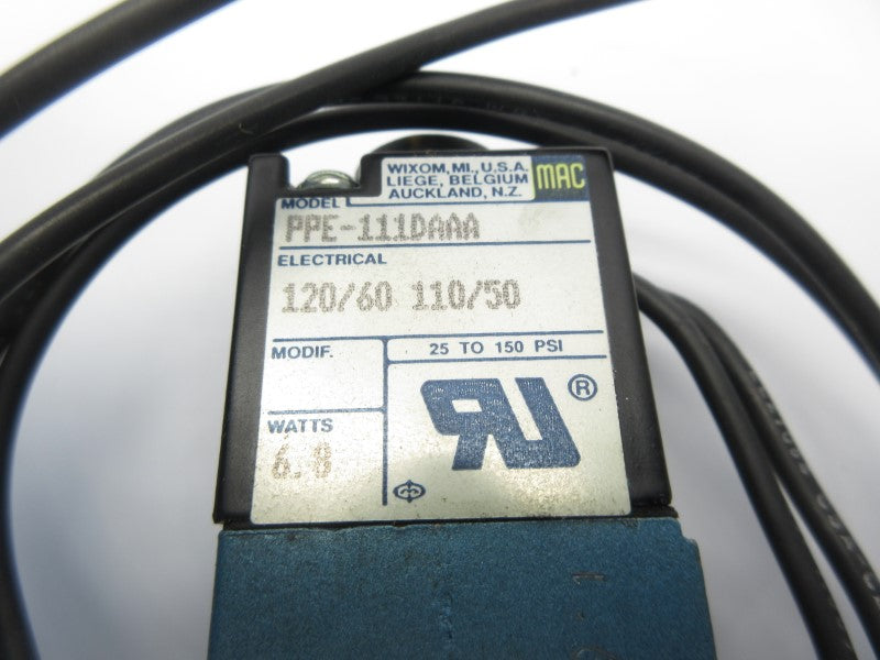 MAC PPE-111DAAA 110/120V 25-150PSI NSNP