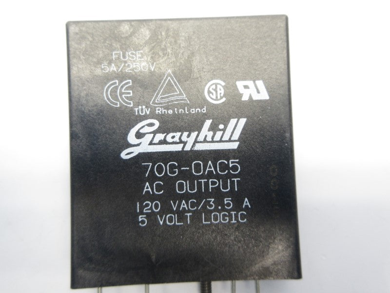 GRAYHILL 70G-OAC5 120VAC 3.5A NSNP