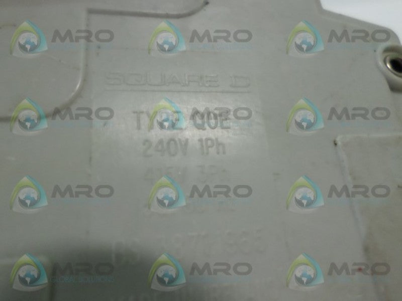 SQUARE D QO116E CIRCUIT BREAKER 16A UNMP