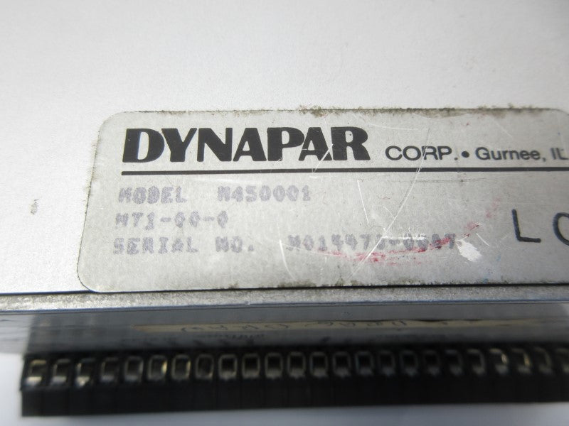 DYNAPAR MT1-00-0 M450001 117VAC (AS PICTURED) UNMP