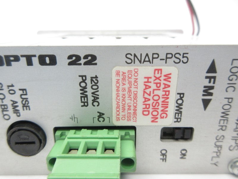 OPTO 22 SNAP-PS5 120VAC UNMP