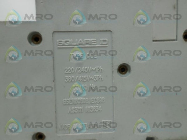 SQUARE D QO116ED10 CIRCUIT BREAKER 16A UNMP