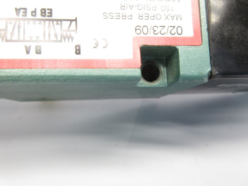 NUMATICS 081SS600K000030 120V .15A 150PSI UNMP