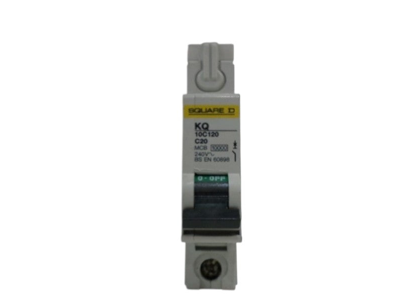 SQUARE D KQ10C120 CIRCUIT BREAKER 20A UNMP