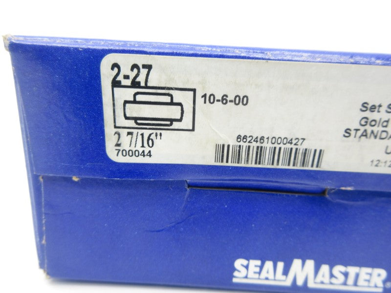 SEALMASTER 2-27 700044 2-7/16" NSMP