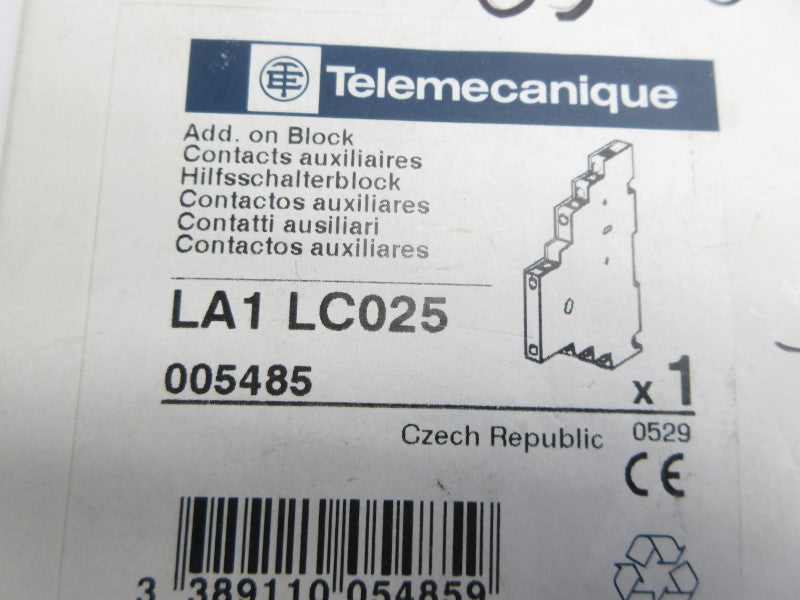 TELEMECANIQUE LA1LC025 690V 6A NSMP