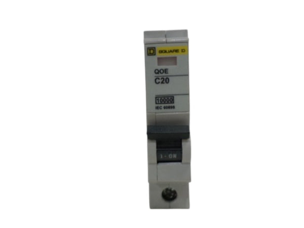 SQUARE D QO120EC10 CIRCUIT BREAKER 20A UNMP