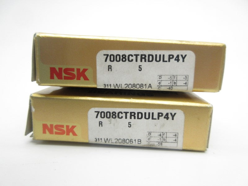 NSK 7008CTRDULP4Y WL208081A/B NSMP