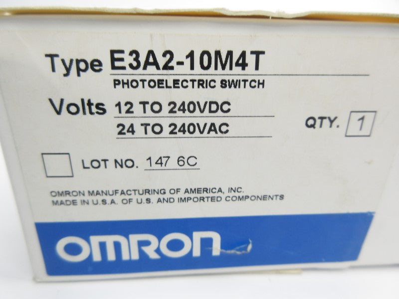 OMRON E3A2-10M4T 24-240VAC NSMP