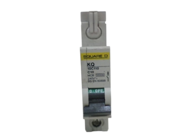 SQUARE D KQ10C110 CIRCUIT BREAKER 10A UNMP