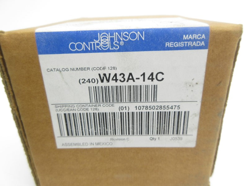 JOHNSON CONTROLS W43A-14C 0-70 NSMP