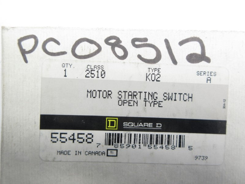 SQUARE D 2510KO2 SER. A (BLACK) (AS PICTURED) NSMP